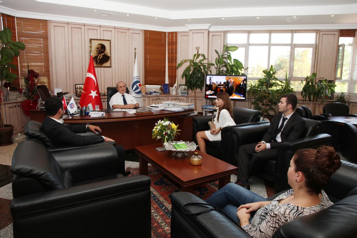 Lefkoşa Belediyesinden GAÜN_e ziyaret (2)