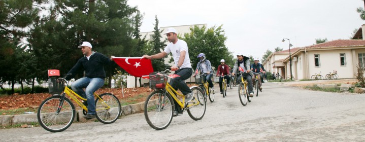 GAÜN Öğrencileri Bisiklet Turu Düzenledi (3)