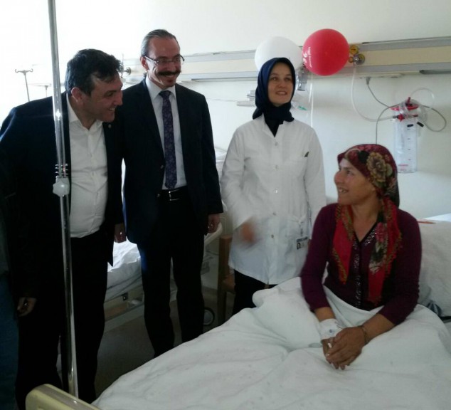 Onkoloji Hastanesi'nde Doğum Günü Kutlaması (2)