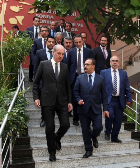 Kurtulmuş’tan Rektör Gür’e teşekkür - (5)