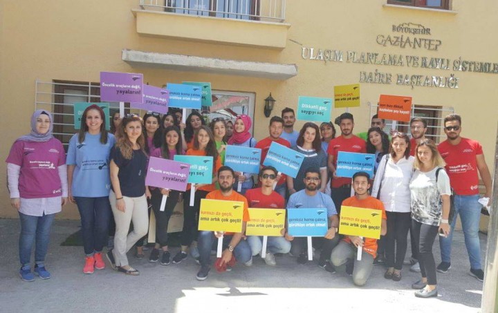 GAÜN’lü Öğrencilerden Trafik Farkındalığı Projesi - (3)