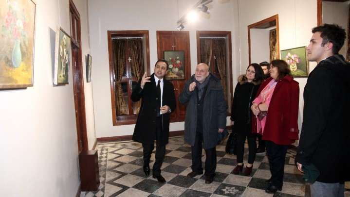 GAÜN Öğretim Görevlisi Aliyev’den Anlamlı Sergi - (2)