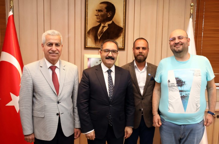 IRAK TÜRKMEN CEPHESİNDEN GAÜN REKTÖRÜ PROF. DR. GÜR’E TAKDİRNAME - (2)