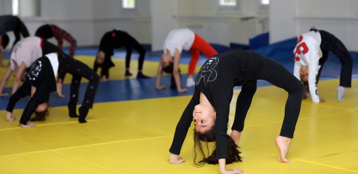 GAÜN’DEN MİNİKLERE JİMNASTİK EĞİTİMİ - (2)