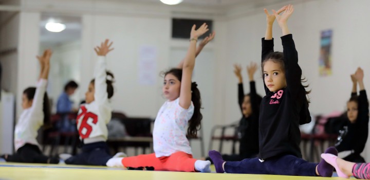 GAÜN’DEN MİNİKLERE JİMNASTİK EĞİTİMİ - (3)