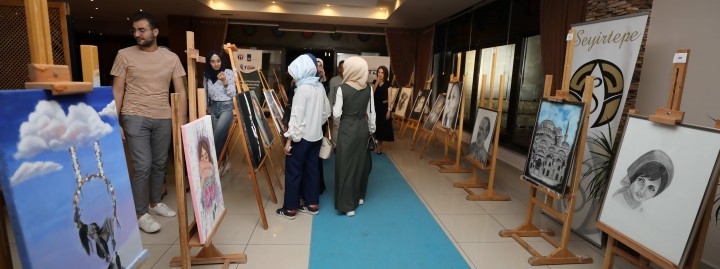 GAÜN’DE SURİYELİ ÖĞRENCİLER İÇİN İFTAR YEMEĞİ VERİLDİ - (8)