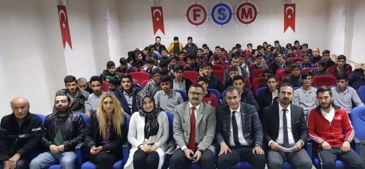 MYO’DAN LİSE SON SINIF ÖĞRENCİLRİNE İNSAN HAKLARI KONFERANSI - (3)