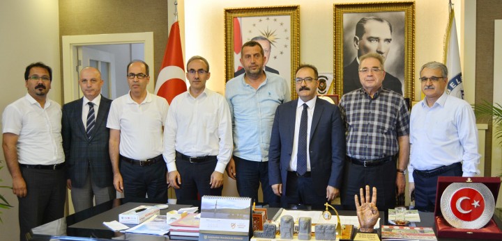 GAÜN REKTÖRÜ PROF. DR. GÜR'DEN İSLAHİYE ZİYARETİ - (3)