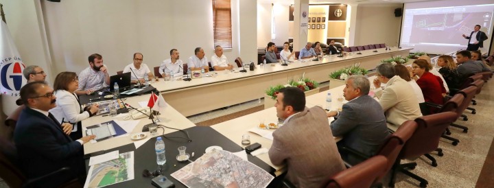 GAÜN’de trafik sıkışmasına çözüm toplantısı - (1)