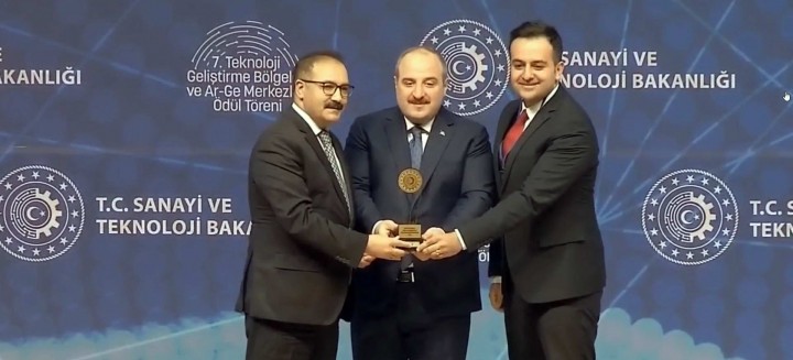 Gaziantep Teknopark’a 2.’ilk Ödülü
