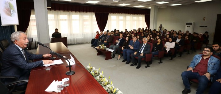 SAİR YAHYA AKENGİN GAÜN’DE ÖĞRENCİLERLE BULUŞTU - (2)