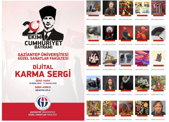 GAÜN’DE 29 EKİM’E ÖZEL DİJİTAL SERGİ
