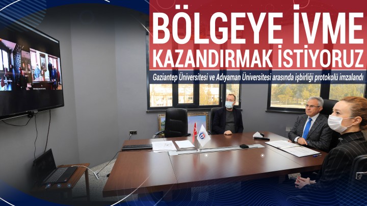 BÖLGEYE İVME KAZANDIRMAK İSTİYORUZ