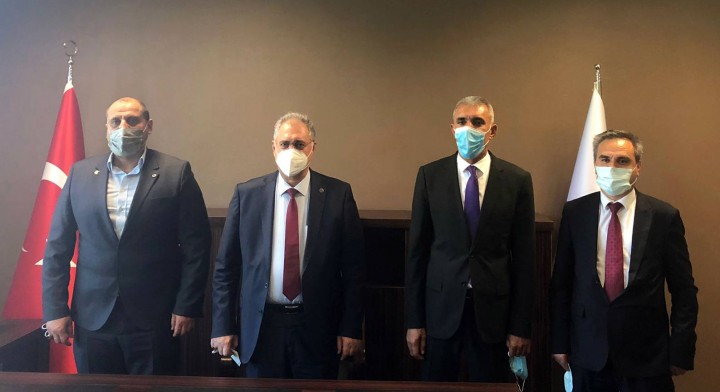 15 TEMMUZ GAZİLERİNDEN PROF. DR. BULUT’A ZİYARET