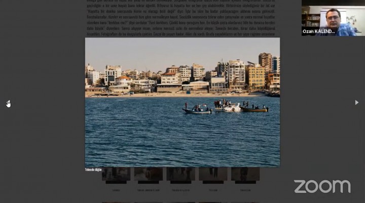 GAZZE DUVARIN ÖTESİ SERGİSİ SANATSEVERLERLE BULUŞTU - Ozan Kalendergil