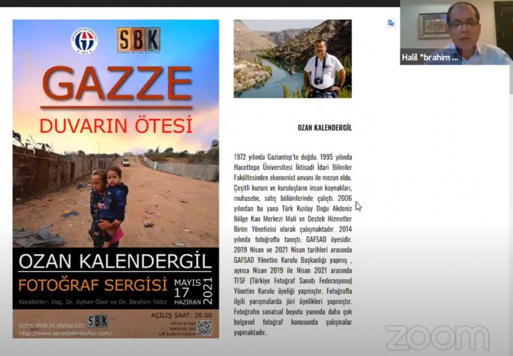 GAZZE DUVARIN ÖTESİ SERGİSİ SANATSEVERLERLE BULUŞTU - Prof. Dr. İbrahim Halil Yakar