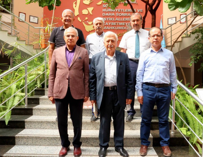 ESKİ BAKAN DİNÇERLER’DEN REKTÖR PROF. DR. ÖZAYDIN’A ZİYARET-3