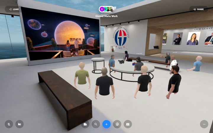 GAÜN İLAHİYAT FAKÜLTESİ AKADEMİSYENLERİ METAVERSE’TE - (2)