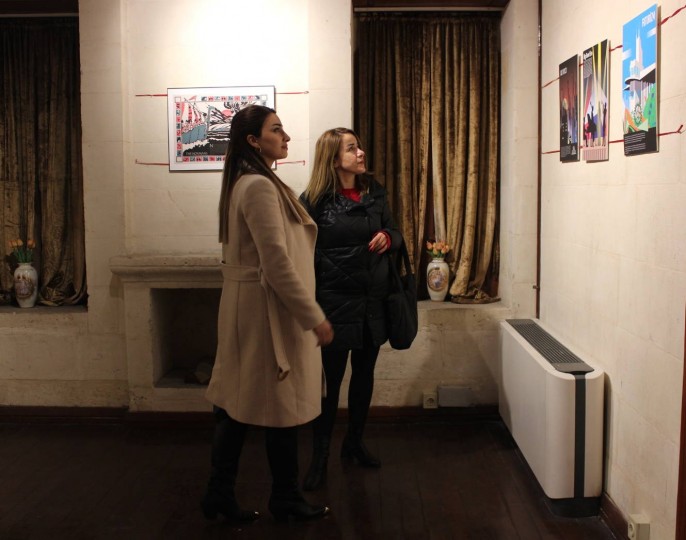 GAÜN'DE GRAFİK İŞLER SERGİSİ AÇILDI - (5)