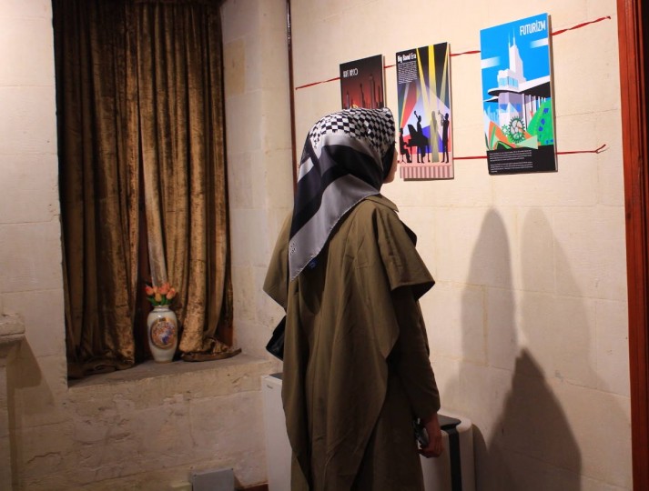 GAÜN'DE GRAFİK İŞLER SERGİSİ AÇILDI - (6)