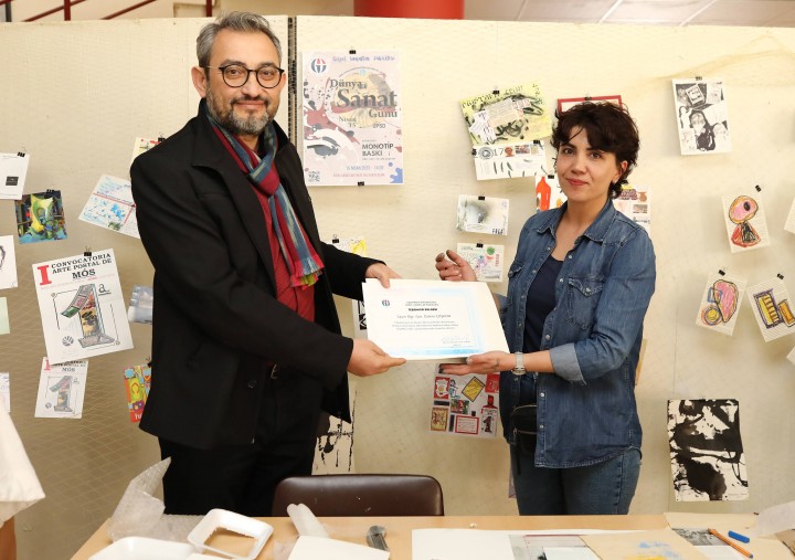 GAÜN’DE DÜNYA SANAT GÜNÜ ÇEŞİTLİ ETKİNLİKLERLE KUTLANDI-7