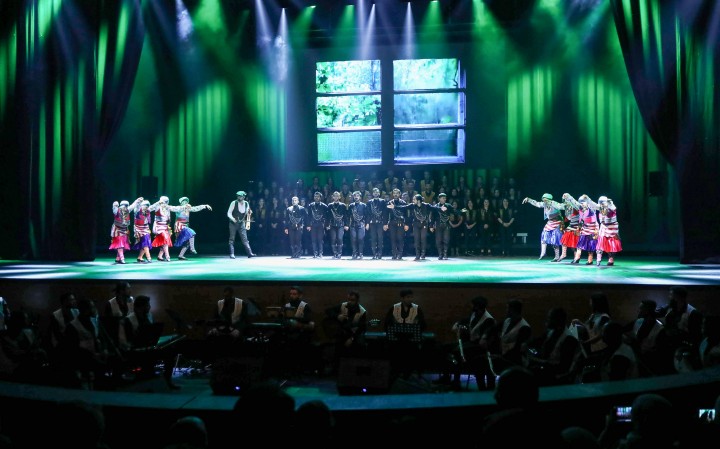 GAÜN’DE DÜZENLENEN BÜYÜLEYİCİ GÖSTERİ İLGİYLE İZLENDİ-2