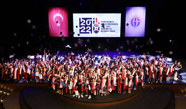 GAÜN TEKNİK BİLİMLER MESLEK YÜKSEKOKULU MEZUNLARI UĞURLANDI-1