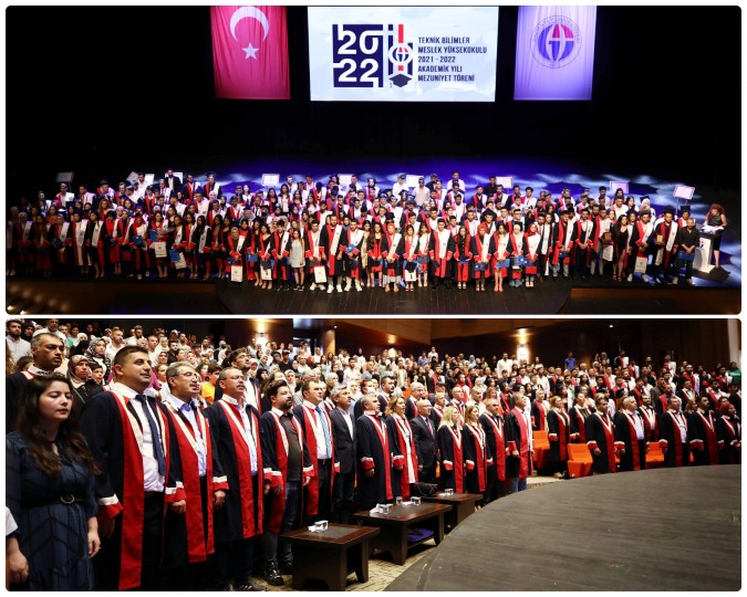 GAÜN TEKNİK BİLİMLER MESLEK YÜKSEKOKULU MEZUNLARI UĞURLANDI-9