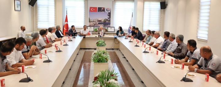 ORMAN YANGININA MÜDAHALE EDEN GAÜN PERSONELLERİ ÖDÜLLENDİRİLDİ -5