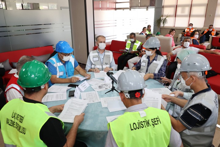 GAÜN’DE MASA BAŞI YANGIN VE TAHLİYE TATBİKATI-5