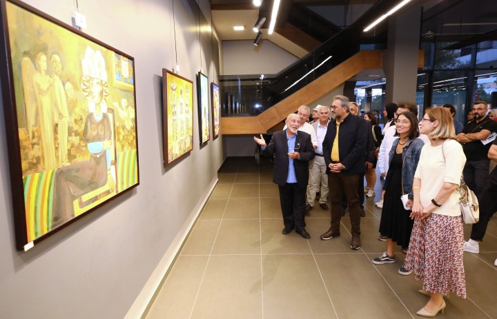 MUHAMMET ALİYEV’İN SANATTA 60 YIL SERGİSİ-2