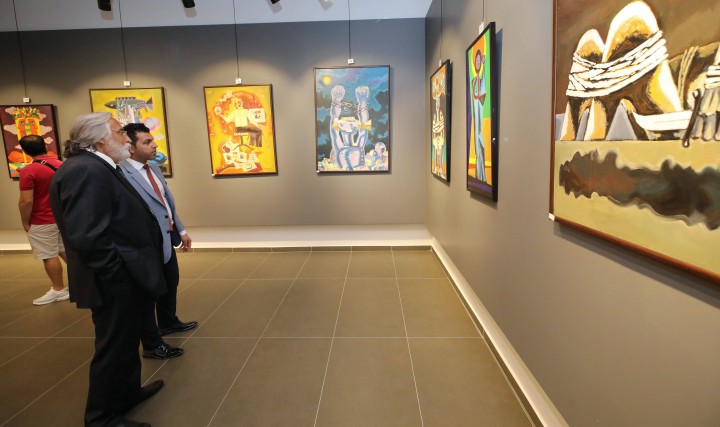 MUHAMMET ALİYEV’İN SANATTA 60 YIL SERGİSİ-4