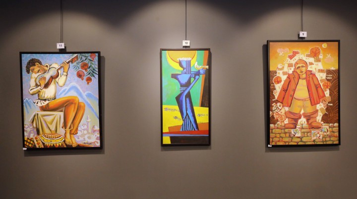 MUHAMMET ALİYEV’İN SANATTA 60 YIL SERGİSİ-7