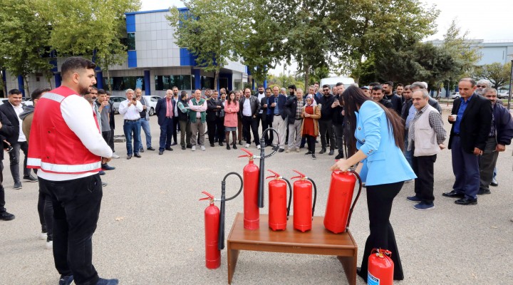 GAÜN PERSONELİNE YANGIN EĞİTİMİ-3