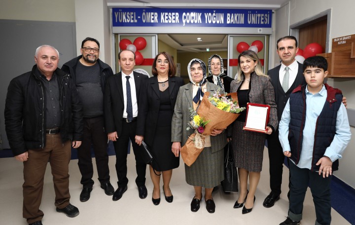 GAÜN ÇOCUK HASTANESİNDE HAYIRSEVER AİLENİN DESTEĞİYLE YOĞUN BAKIM ÜNİTESİ AÇILDI-8