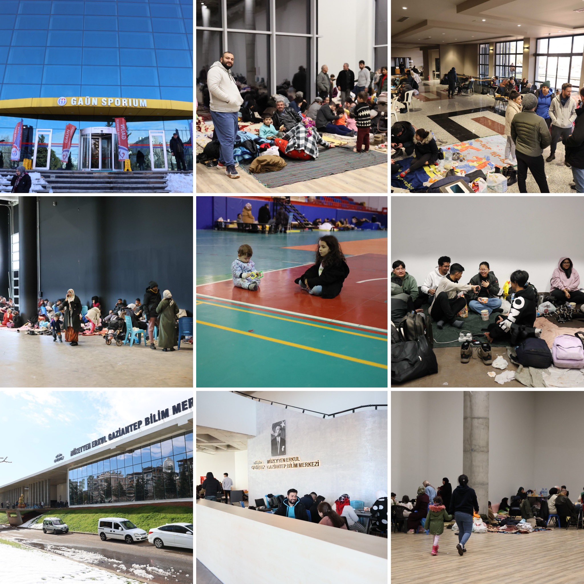 GAÜN KAPILARINI DEPREMZEDELERE AÇTI-4