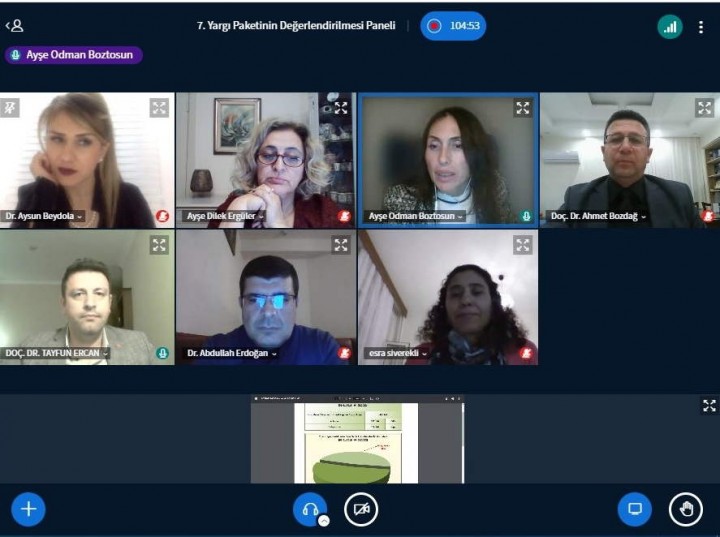 GAÜN’DE 7. YARGI PAKETİNİN DEĞERLENDİRİLMESİ PANELİ