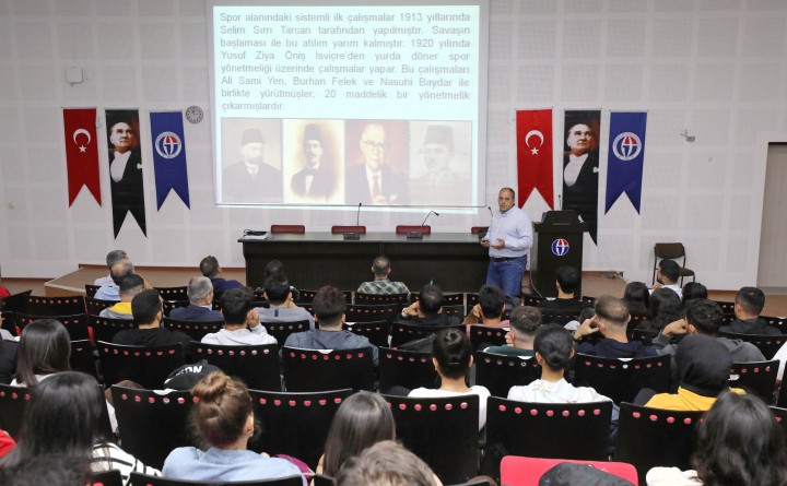 GAÜN’DE ATATÜRK, CUMHURİYET VE SPOR KONFERANSI -1