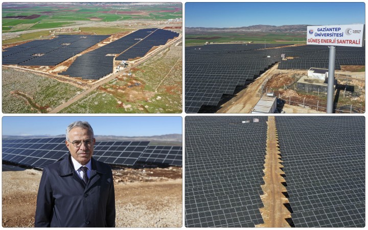 GAÜN Güneş Enerji Sistemi Üniversitenin Elektrik İhtiyacını Karşılayacak_