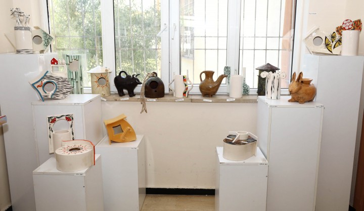 GAÜN ÖĞRENCİLERİNİN EL EMEĞİ ESERLERİ SERGİLENDİ - (7)