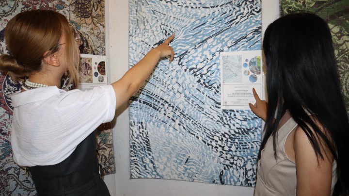 KARMA ÖĞRENCİ SERGİSİ SANATSEVERLERLE BULUŞTU-5