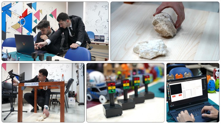 Doğal taşların kesimindeki kaybı yapay zeka destekli proje ile minimum yüzde 10 düşürdüler