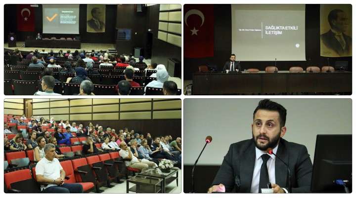 GAÜN’DE SAĞLIK ÇALIŞANLARINA ŞİDDETLE MÜCADELE EĞİTİMİ_