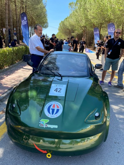 GAÜN TAKIMI TÜBİTAK ELEKTRİKLİ ARAÇ YARIŞMALARINDA TÜRKİYE BİRİNCİSİ OLDU-5
