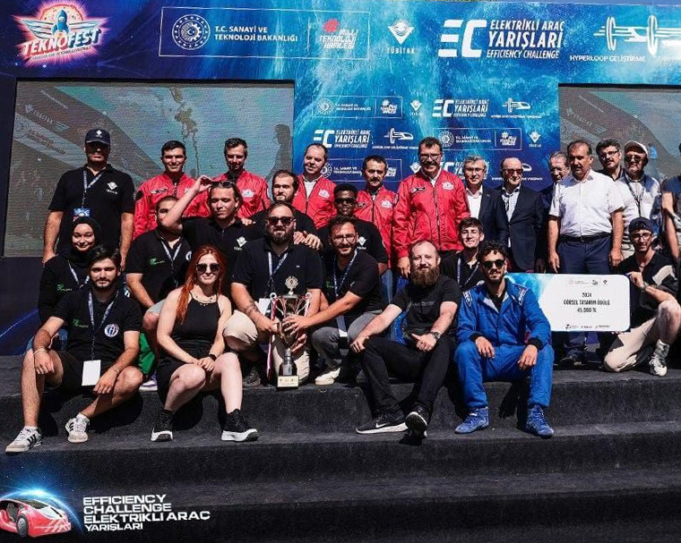 GAÜN TAKIMI TÜBİTAK ELEKTRİKLİ ARAÇ YARIŞMALARINDA TÜRKİYE BİRİNCİSİ OLDU-6