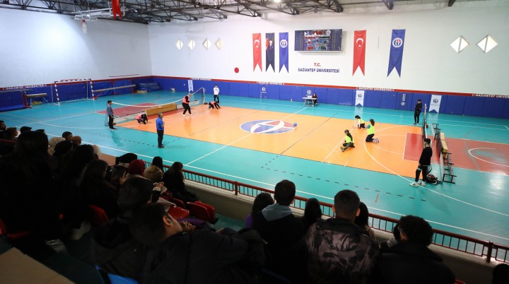GAÜN’DE ENGELLERİ AŞAN GOALBALL MAÇI DÜZENLENDİ - (4)